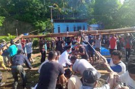 Rusak Akibat Gempa, Masjid Babul Jannah Majene Kembali Dibangun