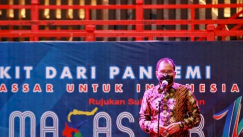Program Makassar Recover Menginspirasi Kota Lain, Wali Kota Makassar Dianugerahi Kabar Makassar Award