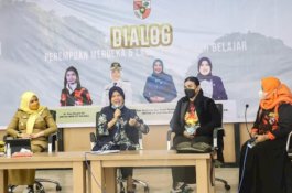 Srikandi PP Maros Hadirkan Tokoh Nasional Hasnah Syam pada Dialog Perempuan Merdeka