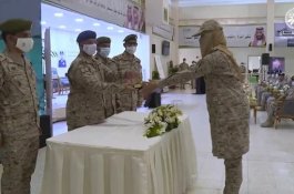 Angkatan Pertama Sekolah Tentara Saudi Diwisuda, Begini Penampilan Mereka