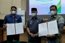 Jamin Perlindungan Sosial Kolektor PBB, Pemkot Parepare dan BPJS TK Teken MoU