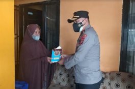 Jumat Berkah, Polsek Biringkanaya Serahkan Al-Qur'an dan Paket Sembako ke Panti Asuhan