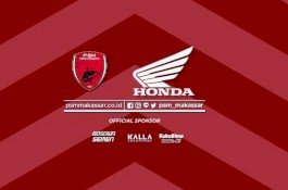 Honda Jadi Sponsor Utama di Dada Jersey PSM Makassar