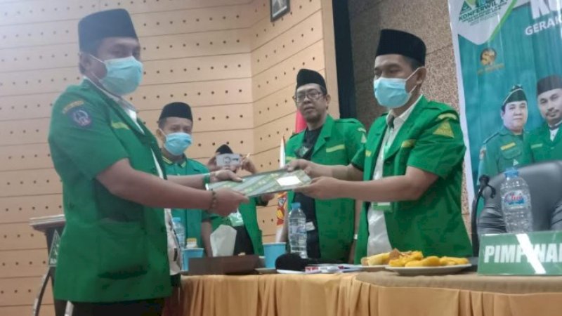 Konferwil GP Ansor Sulsel Berlangsung hingga Dini Hari, Rusdi Idrus Terpilih Aklamasi