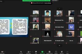 Mahasiswa Unismuh Gelar Webinar Technology 4.0 and Society 5.0; How Technology Creates Prosperity for All