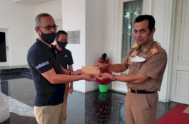 Sidrap Lepas Kontingen Tenis Lapangan Putra Berlaga di Pra-Porprov