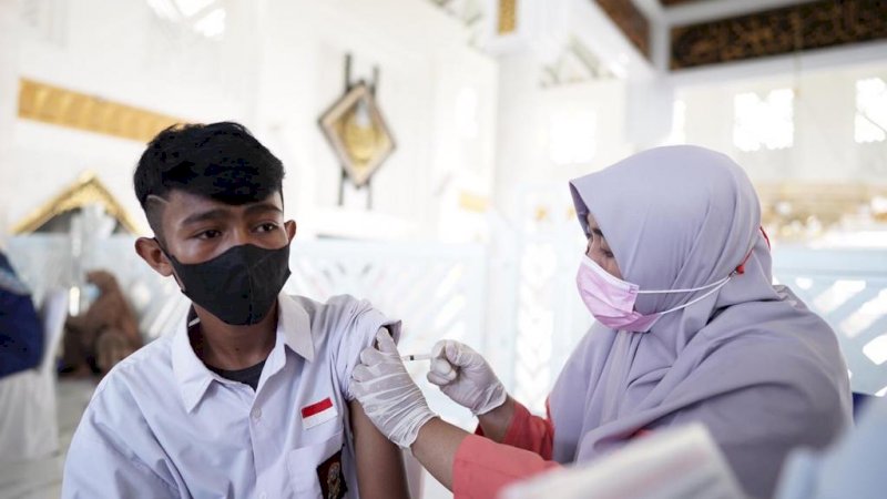 Desember, Pemkab Gowa Target Cakupan Vaksinasi Capai 70 Persen
