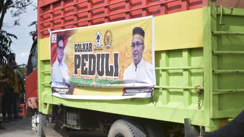 Anggota DPR RI Muhammad Fauzi Salurkan 1.000 Paket Sembako untuk Korban Banjir Lutra