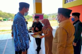 Bupati Muslimin Bando Tutup Latsar CPNS Golongan II dan III Kabupaten Enrekang 2021