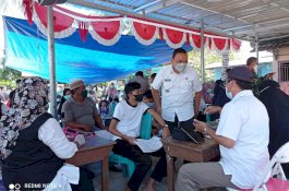 Putus Mata Rantai Penyebaran Covid 19,Tripika Kecamatan Biringkanaya Gelar Vaksin Massal Tingkat RT/RW