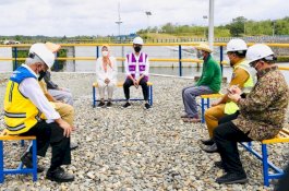 Jokowi Inginkan Bendungan Paselloreng Wajo Dukung Sulsel Jadi Lumbung Pangan Nasional