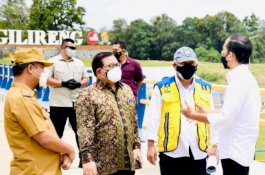 Bendungan Passeloreng Wajo Diresmikan Jokowi, Plt Gubernur Sulsel Sampaikan Terima Kasih