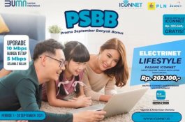 Biaya Pasang ICONNET Gratis, Pelanggan Juga Bisa Nikmati Promo Biaya Tambah Daya Hanya Rp202.100