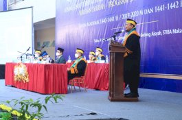 Wisuda 482 Mahasiswa Digelar Hybrid, Ketua STIBA Sampaikan Permohonan Maaf