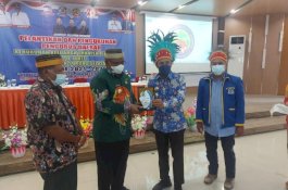 Wabup Jeneponto Hadiri Pelantikan Pengurus KTT Sorong Selatan Papua Barat