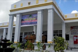Bupati Sidrap Resmikan Gedung Istana Berdesa Mojong, Kantor Desa Mirip Istana Merdeka