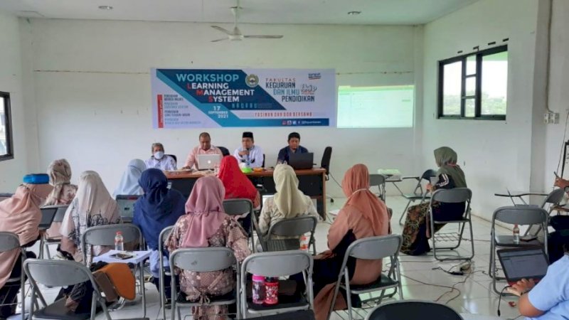 Tingkatkan Kualitas Pembelajaran, FKIP UIM Gelar Workshop LMS bagi Dosen