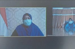 Secara Virtual, Pengurus PKK Kelurahan Wattang Bacukiki Dikukuhkan