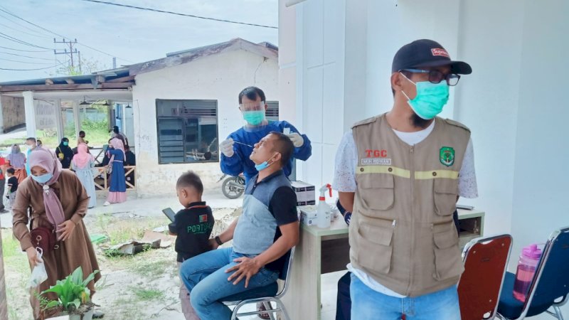 Kepala Desa Terpilih di Luwu Utara Jalani Tes Swab Antigen Jelang Pelantikan