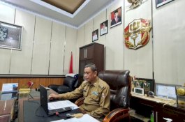 Bupati Wajo Bawakan Kuliah Umum Program Pascasarjana Unismuh Makassar Secara Virtual