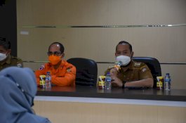 Begini Kolaborasi Camat Panakkukang dan Kepala BPBD Makassar Gelar Bimtek Penginputan Data Posko PPKM