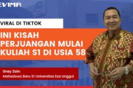 Ini Sosok Gray Zain, Pengusaha 58 Tahun yang Baru Kuliah S1 dan Viral di Tiktok