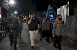 Hingga Tengah Malam,Tripika Kecamatan Panakkukang Edukasi Warga Agar Tidak Terjadi Lagi Tawuran di Karuwisi Utara