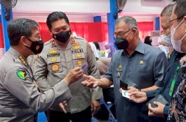 Hadiri Vaksinasi Merdeka Serentak, Wawali Parepare Puji Umpar Tampil Jadi Teladan