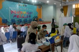 Sulsel Terus Kebut Vaksinasi COVID-19, Sehari 1.378 Pelajar Divaksin