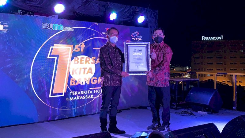 Sertifikat Hotel Bintang 3 Jadi Kado Istimewa 1st Anniversary Teraskita Makassar