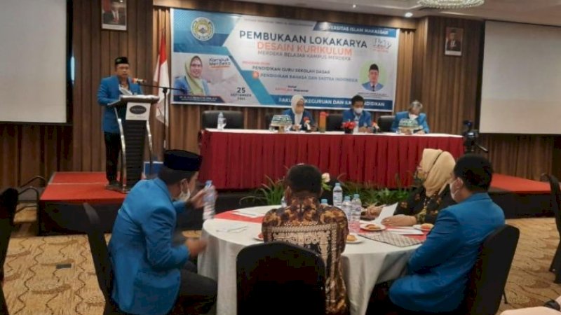 Prodi PGSD dan Pendidikan Bahasa Indonesia FKIP UIM Gelar Lokakarya MBKM