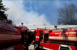Rumah Sakit Dadi Makassar Terbakar
