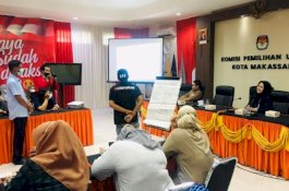 KPU Makassar Gelar Pendidikan Pemilih di Daerah Partisipasi Rendah