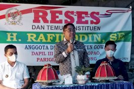 Ketua DPRD Gowa Temu Konstituen
