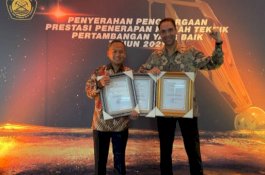 PT Vale Raih Penghargaan atas Penerapan Praktik Pertambangan yang Baik