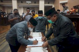 Paripurna Ranperda Perubahan APBD, Bupati Jeneponto: Mari Bekerja Sama dan Berkoordinasi sebagai Mitra