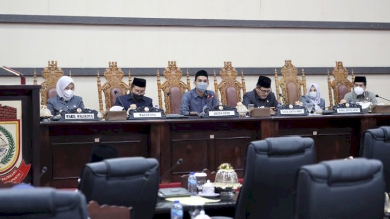 Tanggapi Pandangan Umum Fraksi DPRD Makassar, Wali Kota Akui PAD Anjlok Drastis