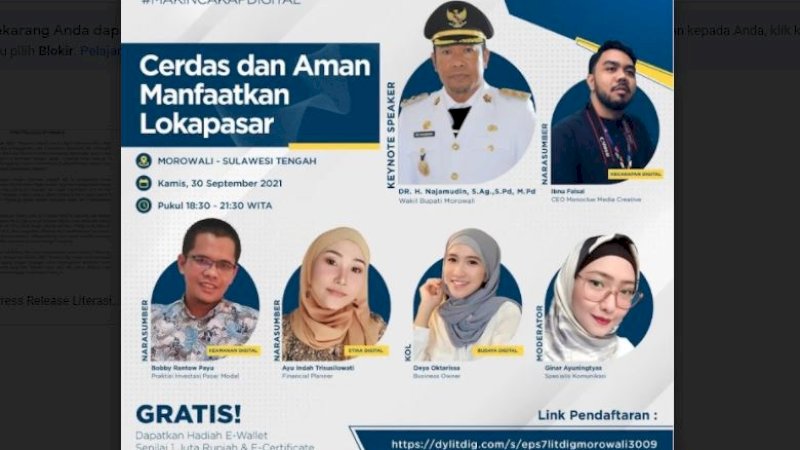 Kreatif Berjualan di Lokapasar