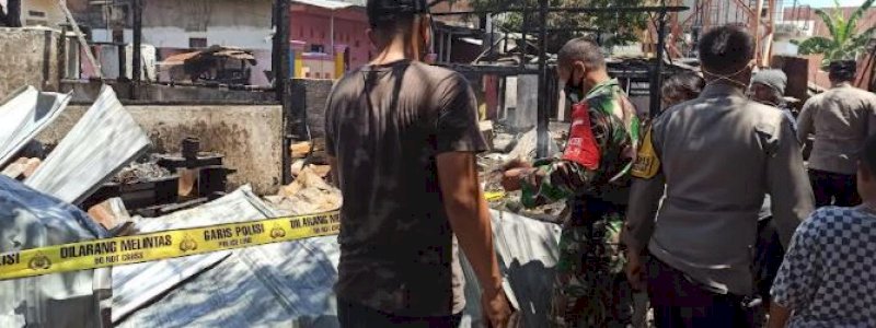 Polisi Selidiki Penyebab Kebakaran di Jalan Inspeksi Kanal Rappocini