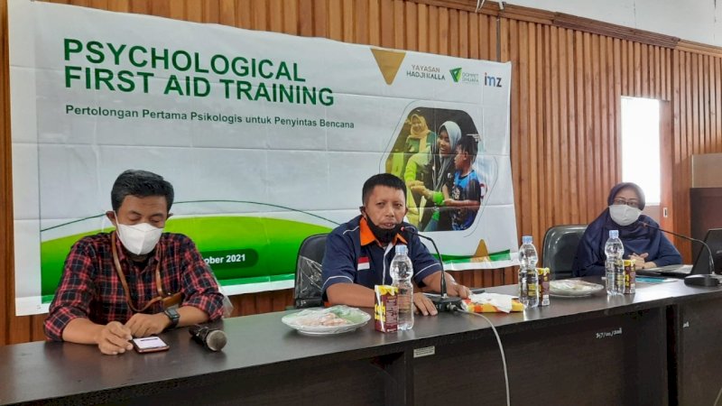 Dompet Dhuafa Bersama Yayasan Kalla dan IMZ Lakukan Pelatihan PFA di Majene dan Mamuju