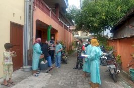 Gerak Cepat, Covid Hunter di Kecamatan Makassar Lakukan Tracing pada Warga yang Terpapar Corona