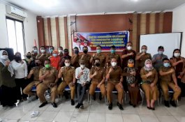 Andi Patiware Perkenalkan Aplikasi Makassar Recover saat Bimtek Pendataan