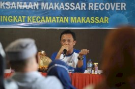 Sukseskan Program Makassar Recover,  Camat Alamsyah Aktif Sosialisasi di Masyakat