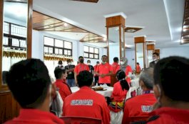 Plt Gubernur, Ketua DPRD, dan Kapolda Sulsel Bergantian Beri Semangat Atlet PON Sulsel