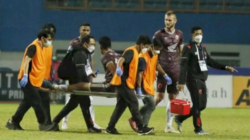 Kondisi Terkini Bek PSM Makassar Abdul Rahman Sulaeman Pasca Cedera Lawan Persib