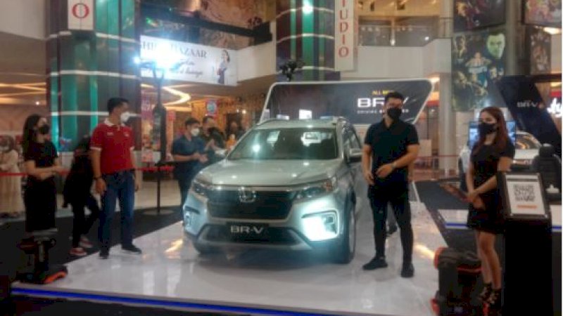 Peluncuran All New Honda BR-V di Atrium Trans Studio Mall (TSM) Makassar, Kamis (7/10/2021).