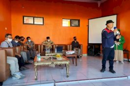 Bupati Enrekang Ajak Mahasiswa KKN UINAM Jadi Pelopor Prokes COVID-19