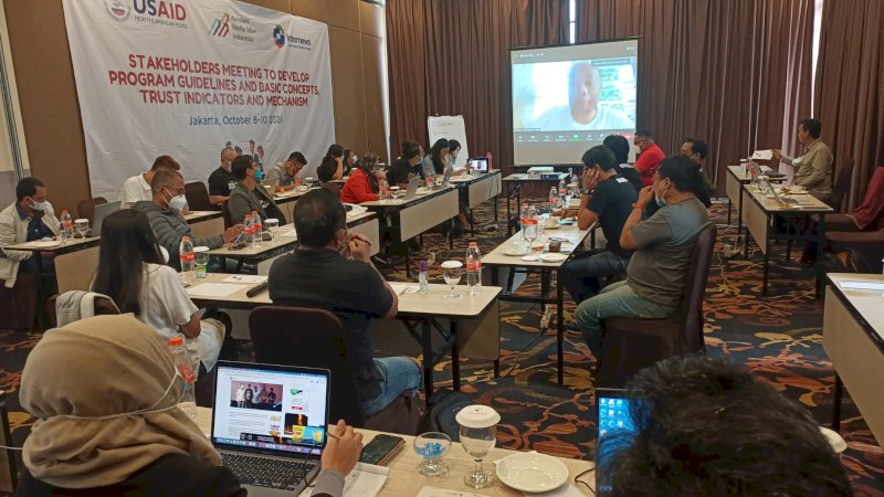 Rumuskan Indikator Kepercayaan Media Digital, AMSI Libatkan Akademisi, Pemerintah, dan Ornop di Makassar