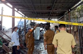 Kebakaran di BTN Antara Makassar, Dua Rumah Hangus 