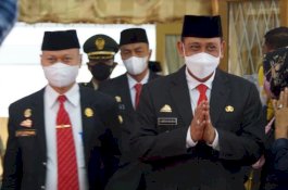 Hadiri Pelantikan PAW Anggota DPRD Wajo Juniwan Akbar, Amran Mahmud: Selamat Bekerja